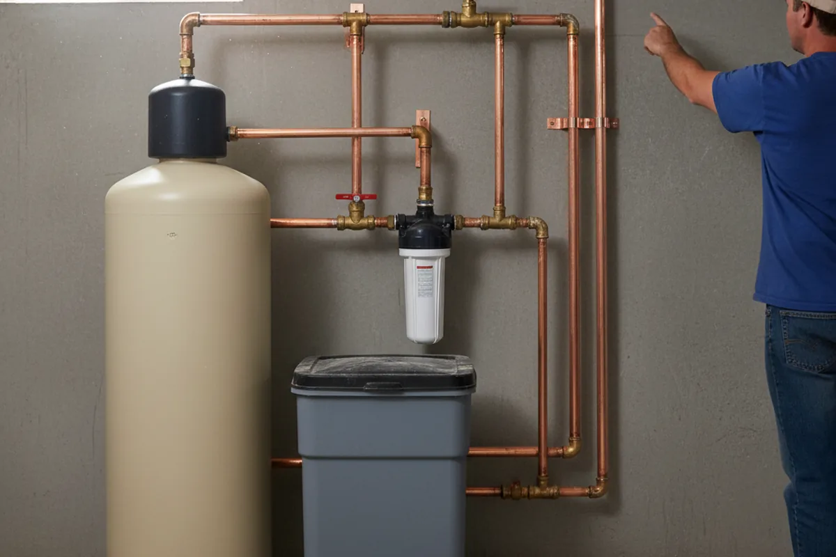Whole-house water treatment system installed in Gates